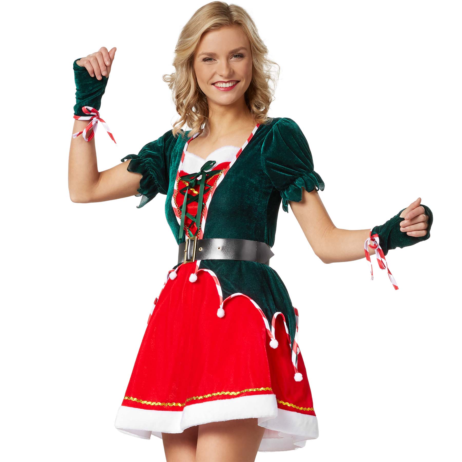 tectake® Sexy Weihnachtselfe