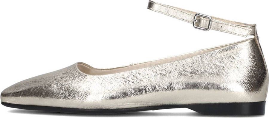 VAGABOND SHOEMAKERS Delia Ballerina's Dames Ballarina Schoenen Instappers Goud