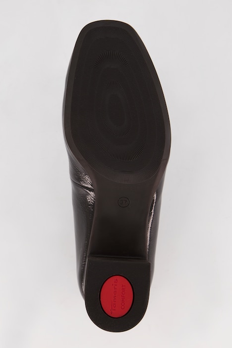 Tamaris Leder-Pumps, Wechselfußbett, Textilfutter