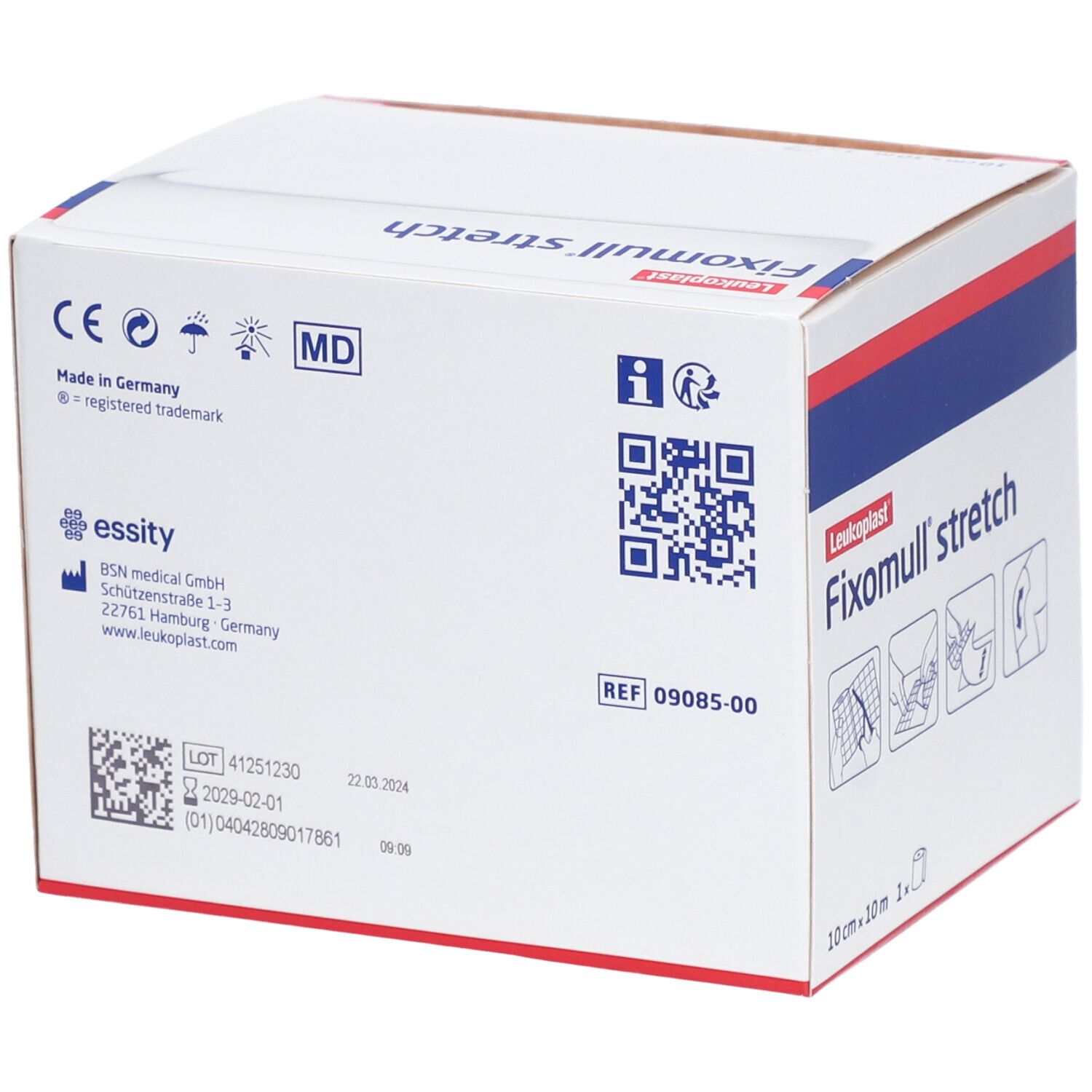 Fixomull® stretch 10 cm x 10 m