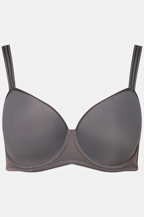 Bügel-BH, Jacquard-Muster, Spacer-Schale, Cup C - D