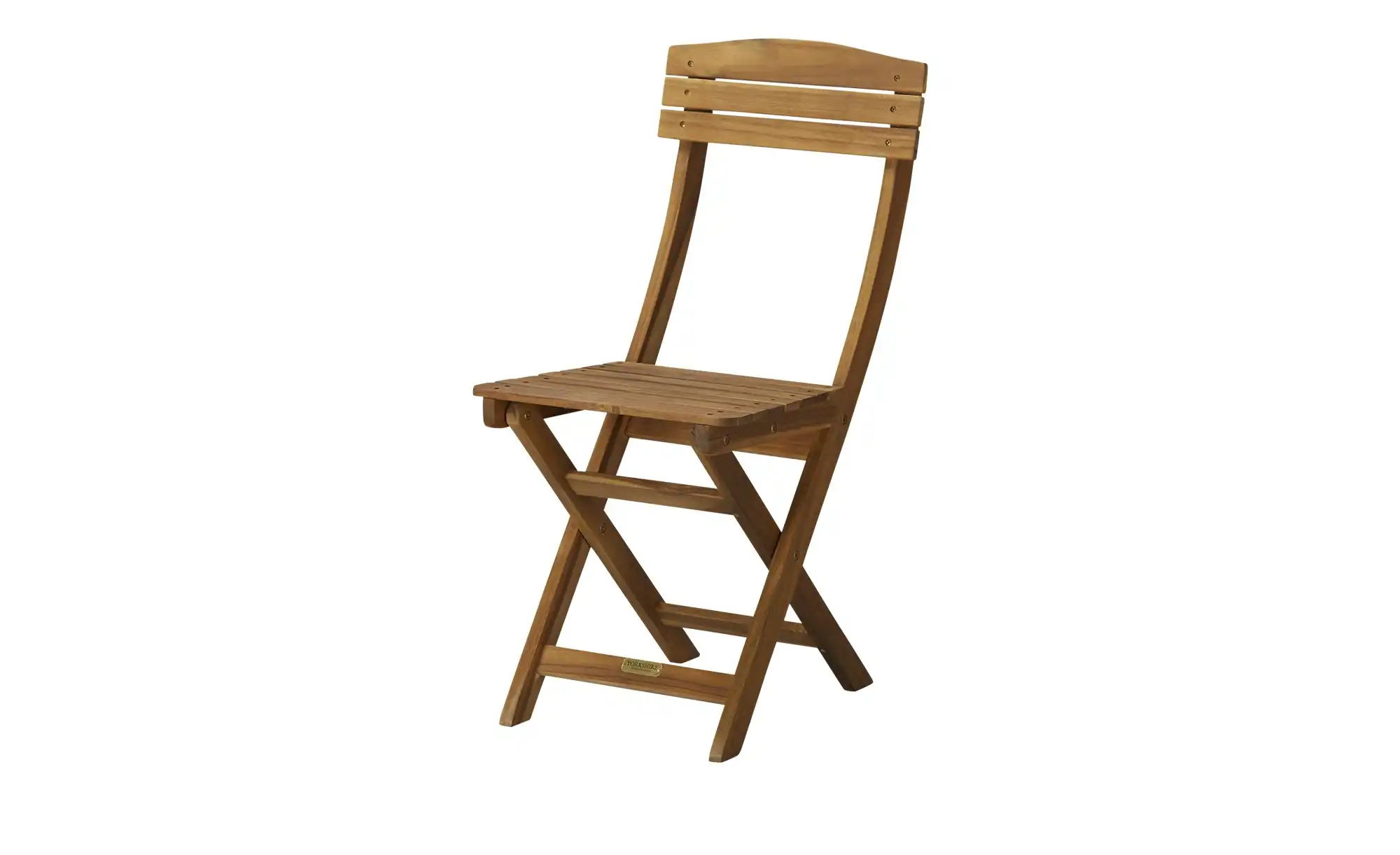 Balkonklappstuhl 2er-Set aus Akazienholz Java