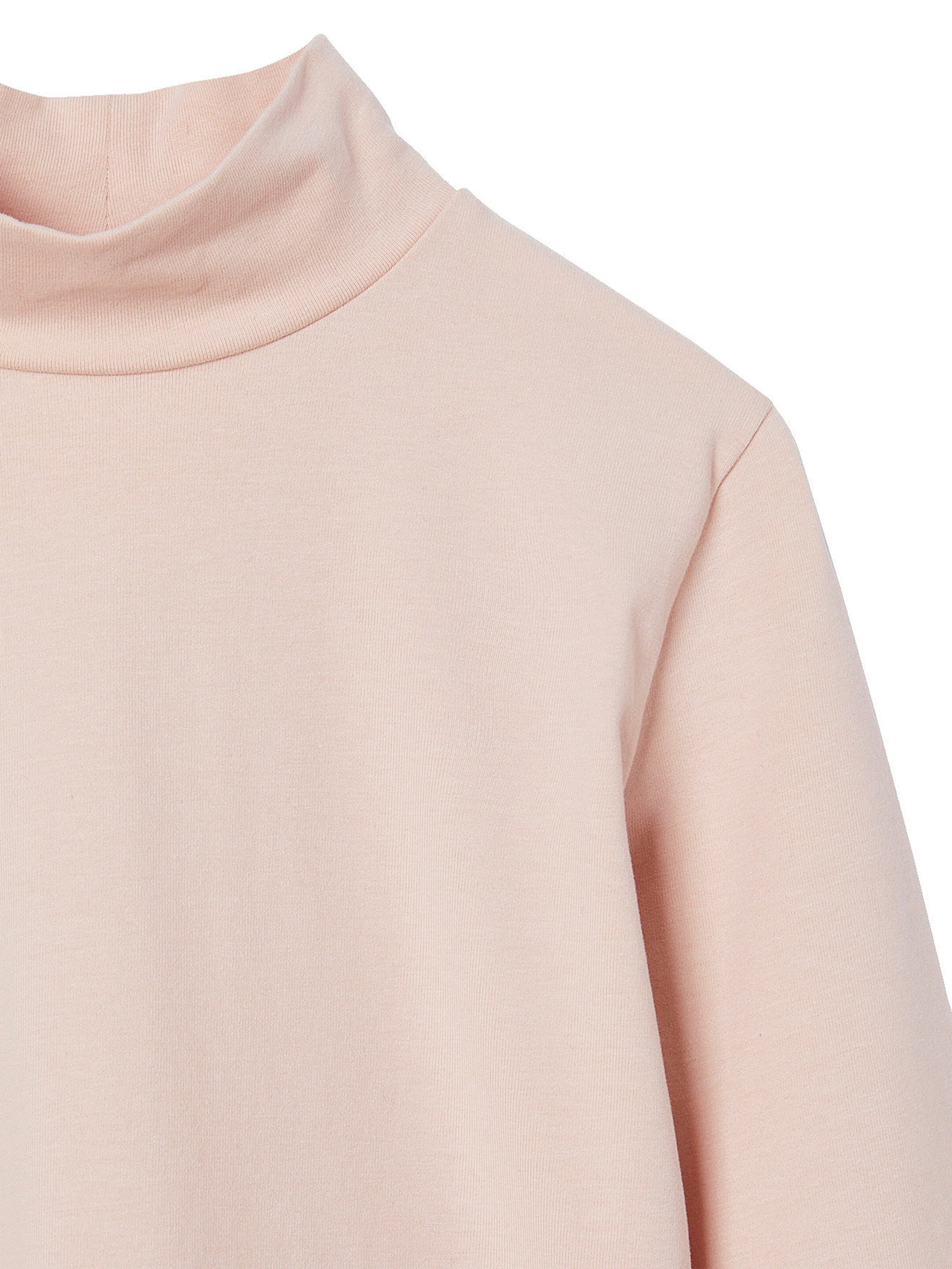 Vertbaudet 3er-Pack Mädchen Shirts mit Stehkragen BASIC rosenholz