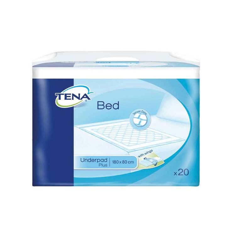 Tena Bed Plus Wings 80x180cm, 20 St