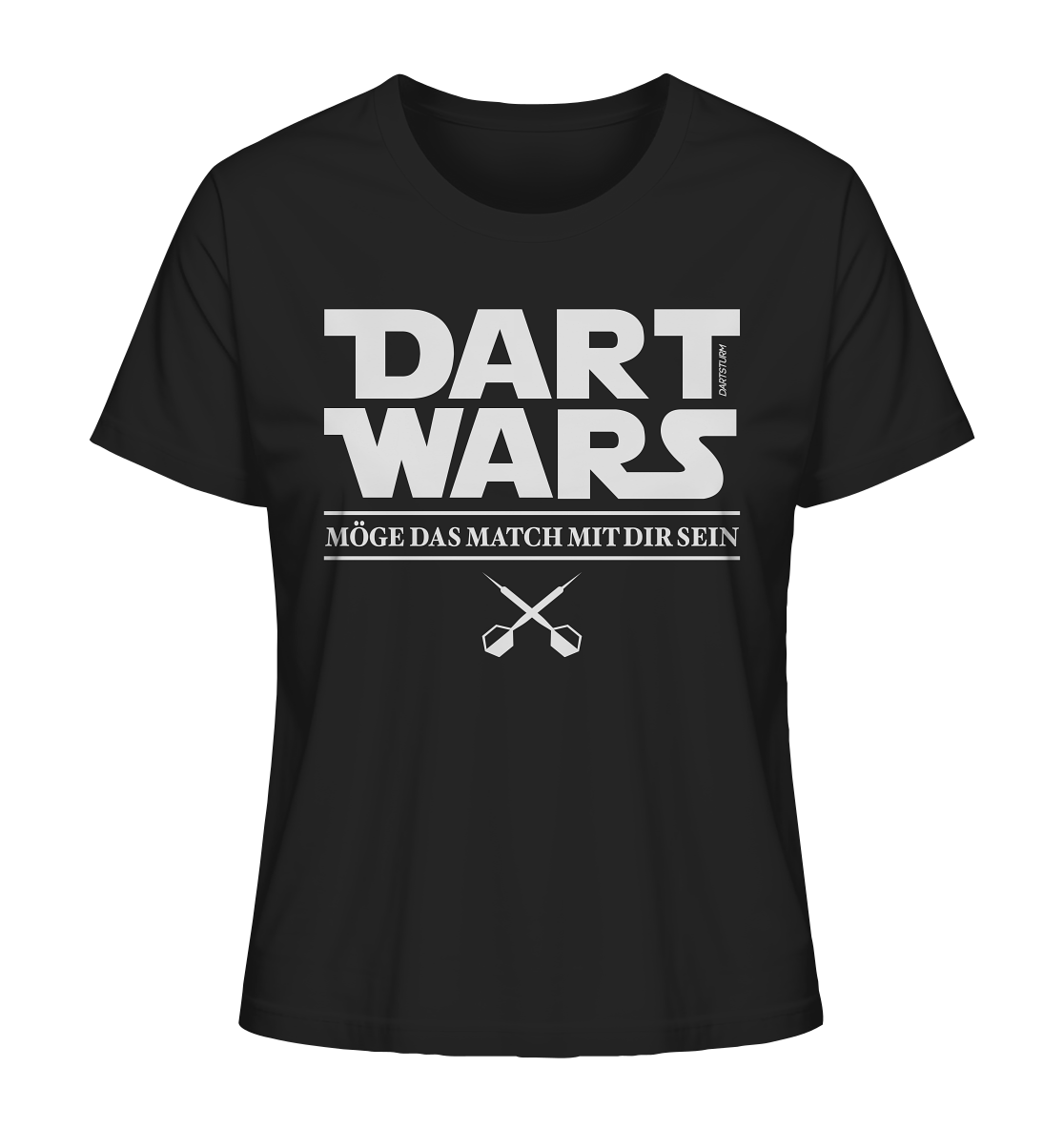 DartSturm - Dart Wars Weiß - Ladies Organic Shirt
