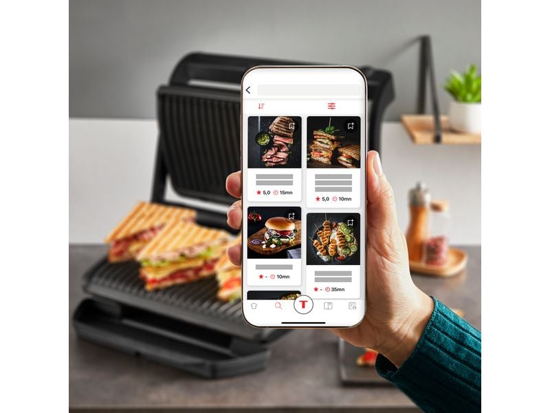 Tefal OptiGrill  XL GC7278 2000 W Intelligenter Kontaktgrill im XL-Format