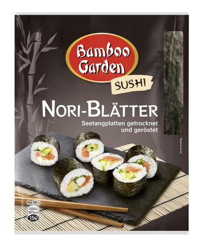 Bamboo Garden Nori-Blätter Seetangplatten