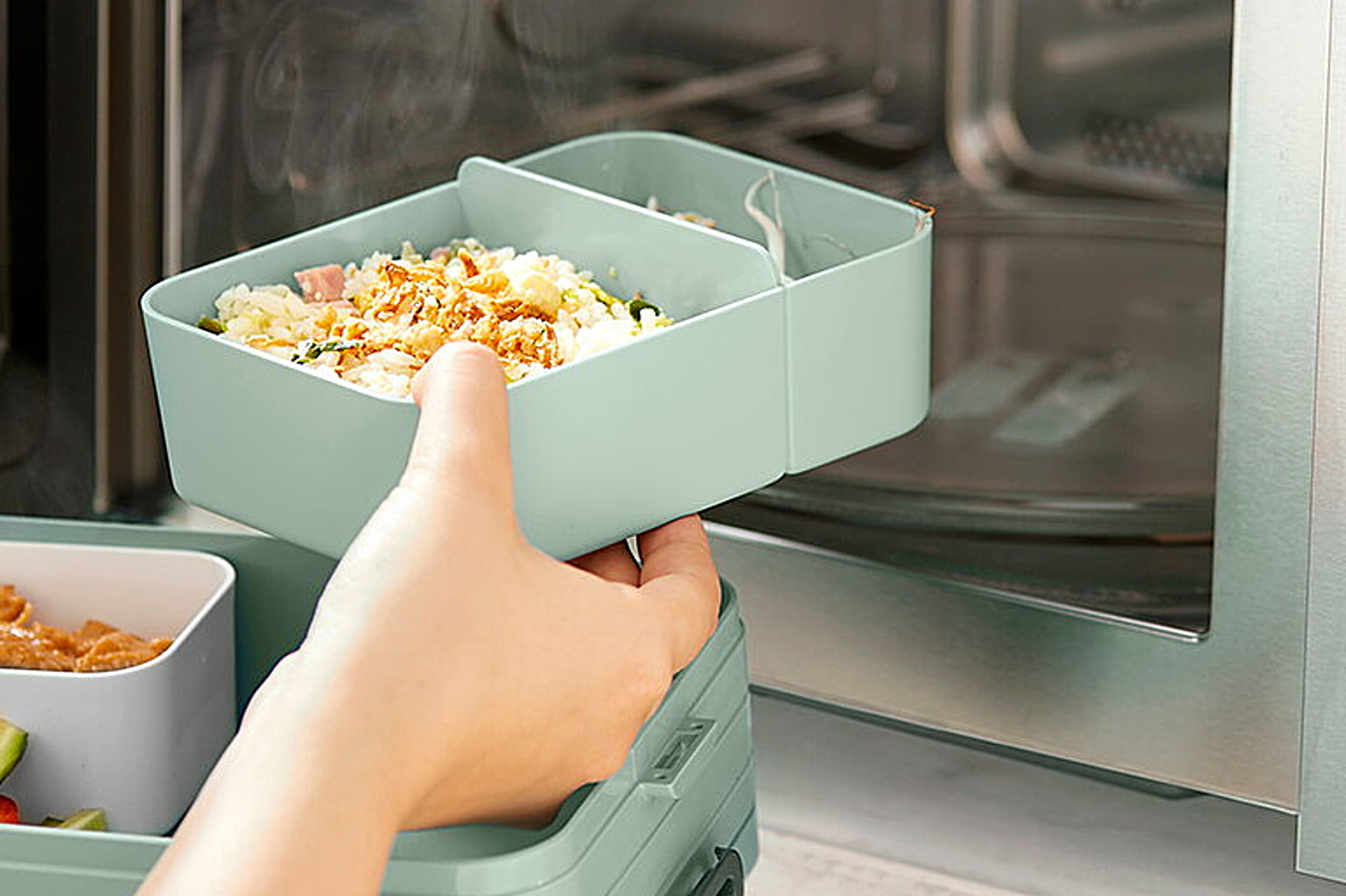 Mepal Take a Break Large Bento lunchbox - Green