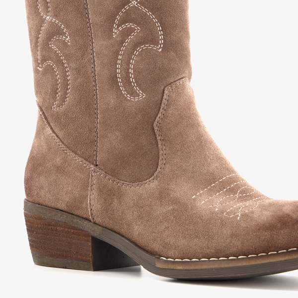 TwoDay suede dames western laarzen