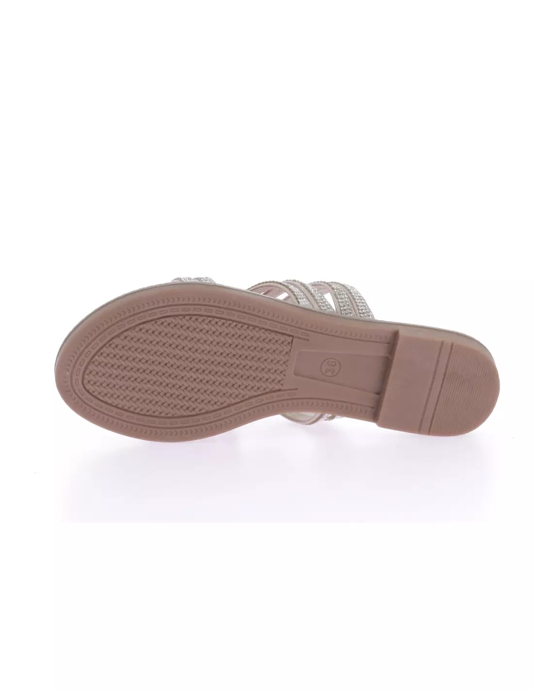 CLAUDIA GHIZZANI 2ER0040701 8100 HF - Mules & sabots CHAMPAGNE-PU