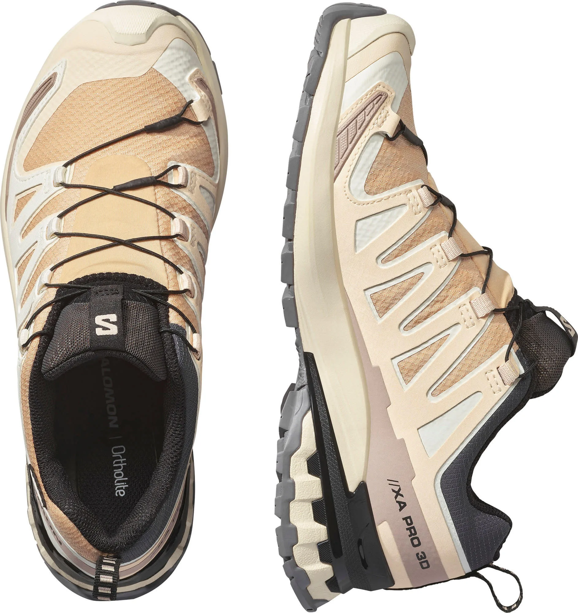 Salomon Women's XA Pro 3d V9 GORE-TEX Hazelnut / Tender Peach / Black