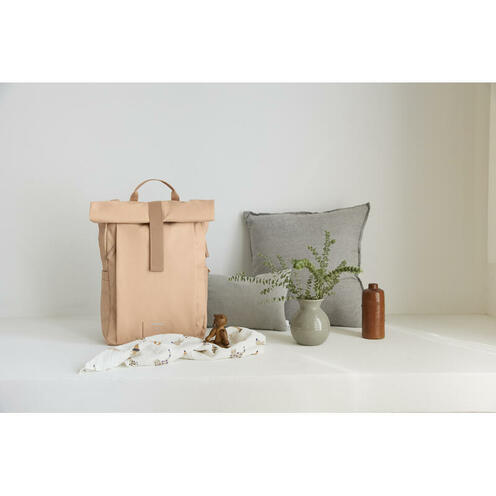 Sac à dos RollTop Up Rose Pêche - LASSIG