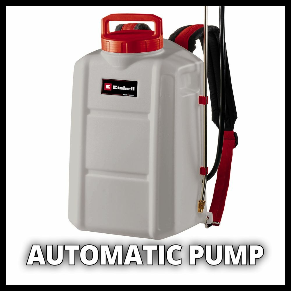 Pulvérisateur dorsal sans fil ge-ws 18/150 li - capacité 15 l - débit 102 l/h - sans batterie