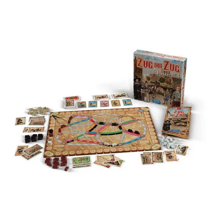 Asmodee Days of Wonder Zug um Zug Amsterdam