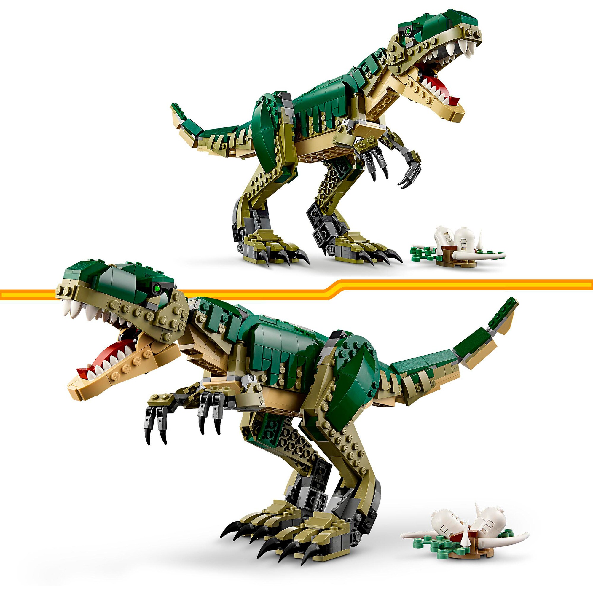 LEGO Konstruktionsspielzeug Creator 3-in-1 T.Rex