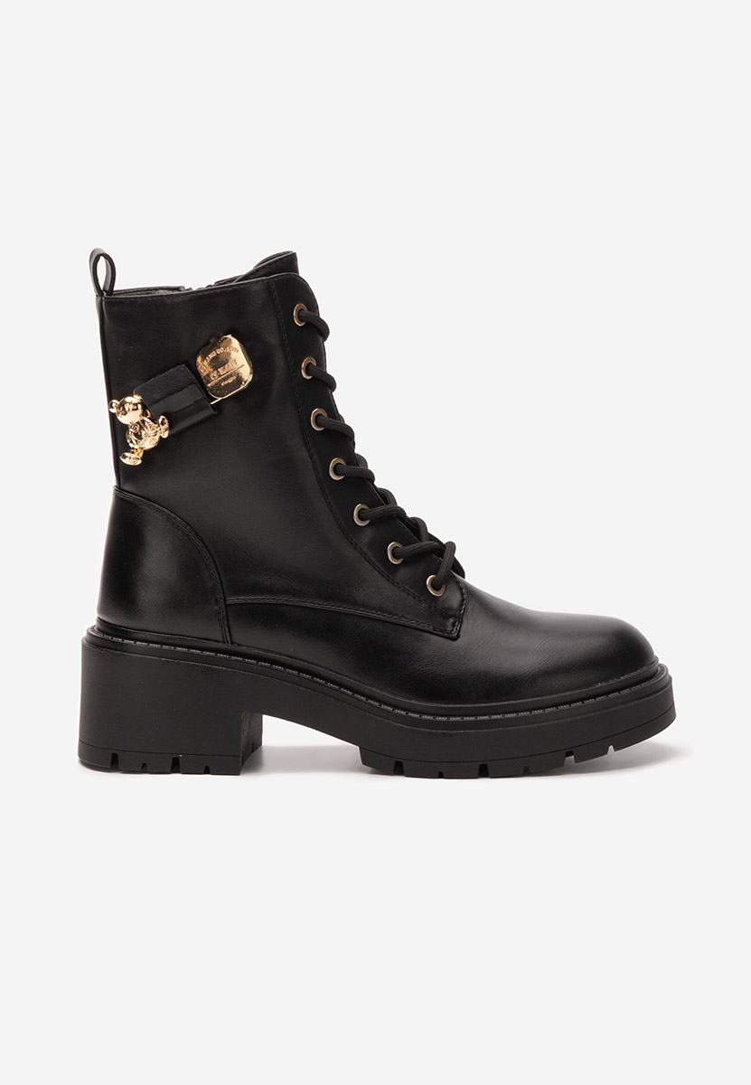 Bottines rangers femme noirs Alden