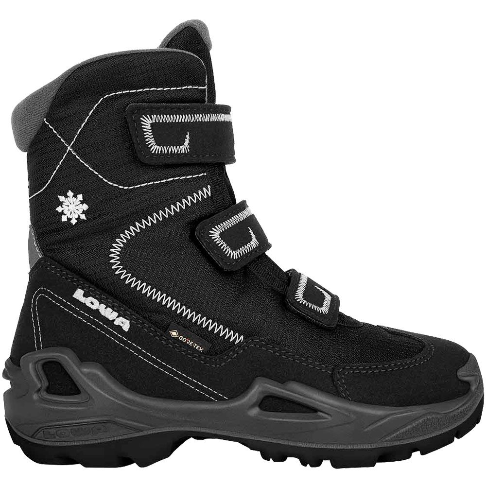 LOWA Milo GORE-TEX® HI Winterschuhe Kinder schwarz