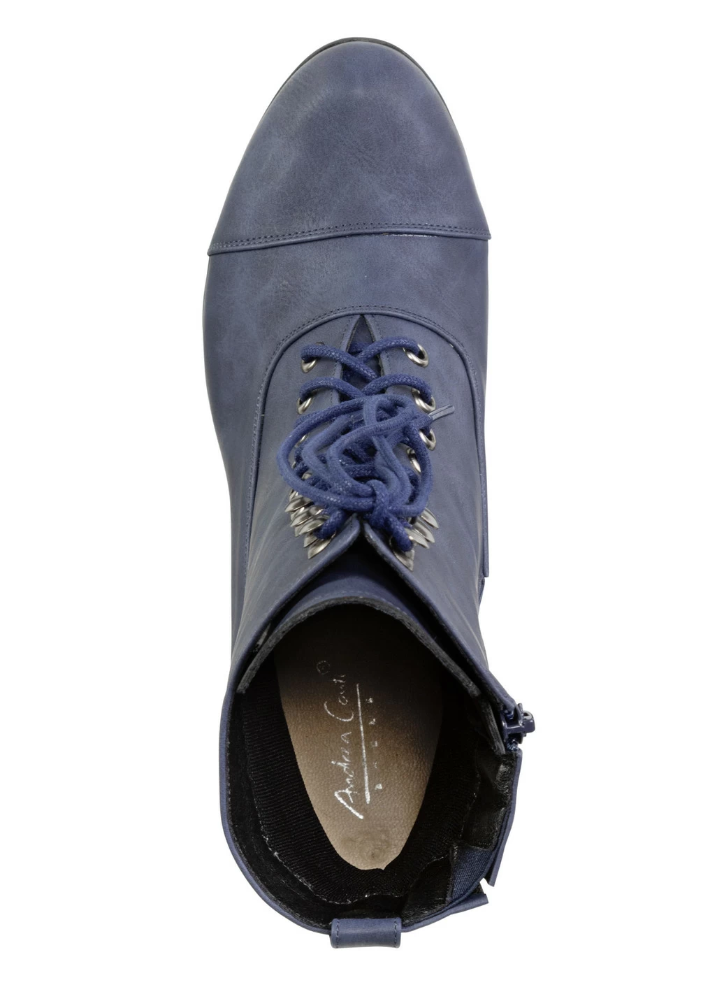 Andrea Conti Schnür-Stiefelette aus Synthetikmaterial