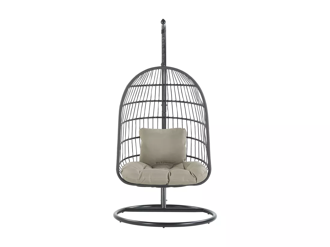 Fauteuil suspendu avec support ALLERA Métal Noir