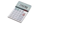 Sharp Elsi Mate EL-M711GGY - Skrivebordskalkulator - 10 sifre - solpanel, batteri - svart, hvit
