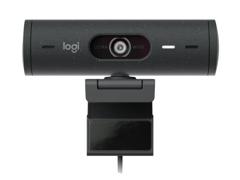 Logitech Webcam Brio 505 Graphite 1080P 30 fps Full HD 1080p Webcam mit Belichtungskorrektur, Auto-Framing und Show-Modus