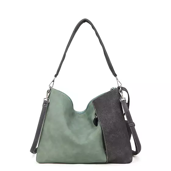 Hi-Di-Hi Buzz Hand/ Shoulderbag Light Green/ Dark Grey