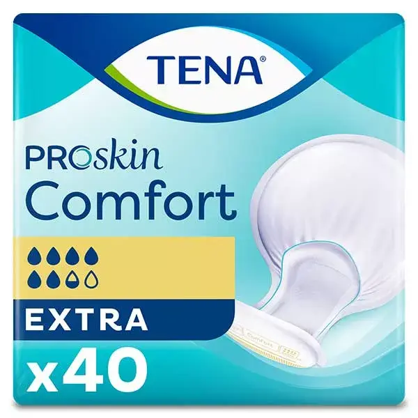 TENA Proskin Comfort Proteção Extra Absorvente 40 unidades