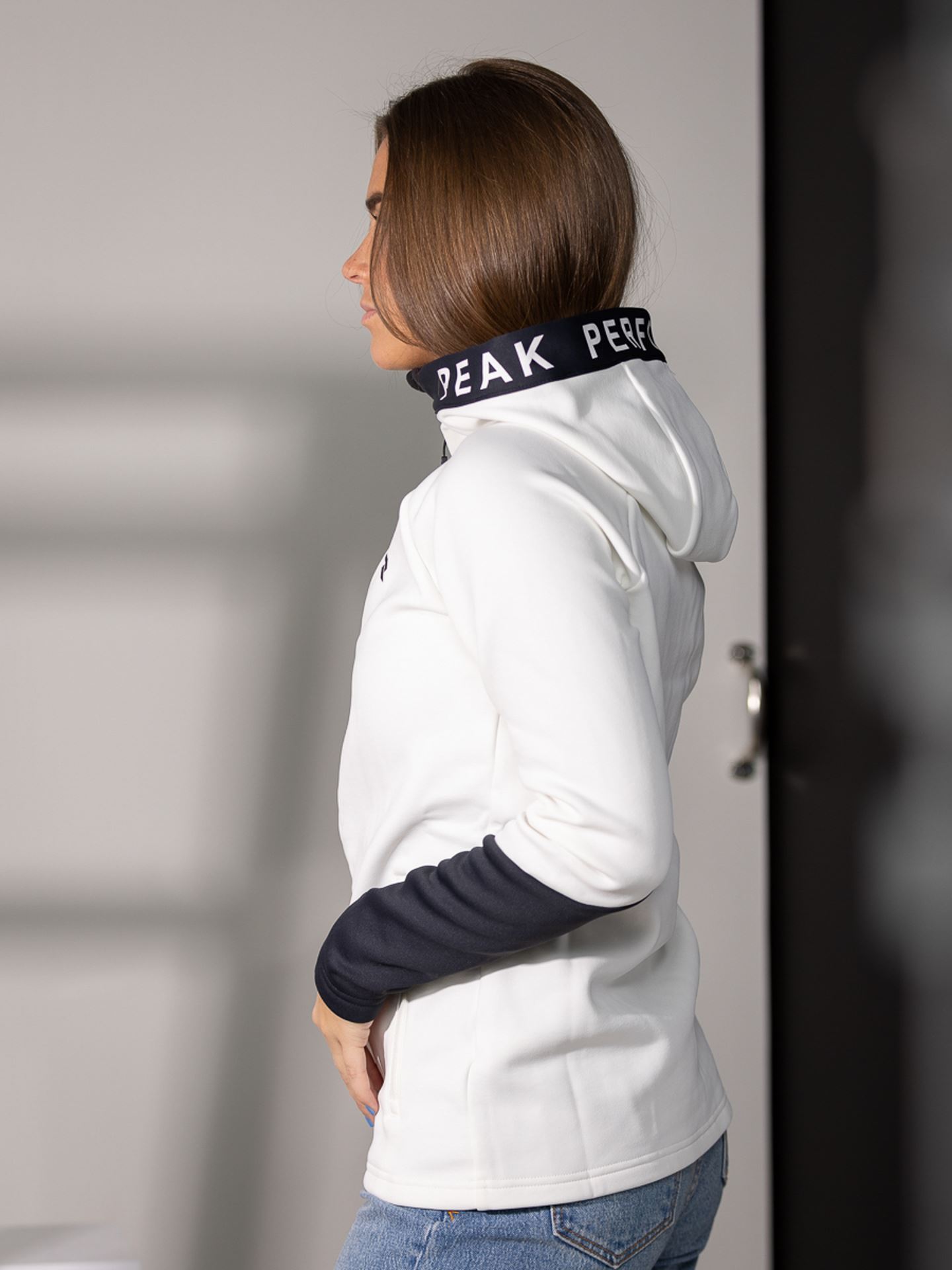 W Rider Zip Hood Jacket