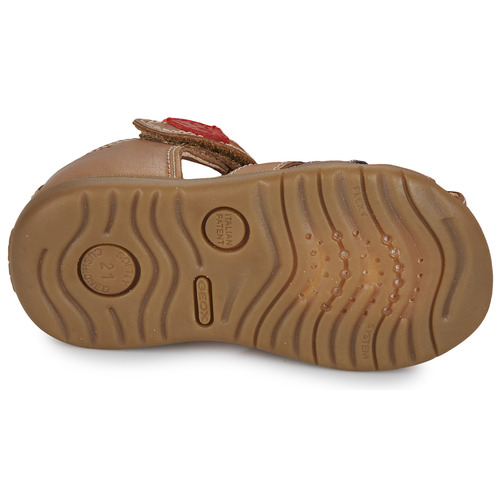 Geox - B SANDAL MACCHIA BOY - Marron / Bleu