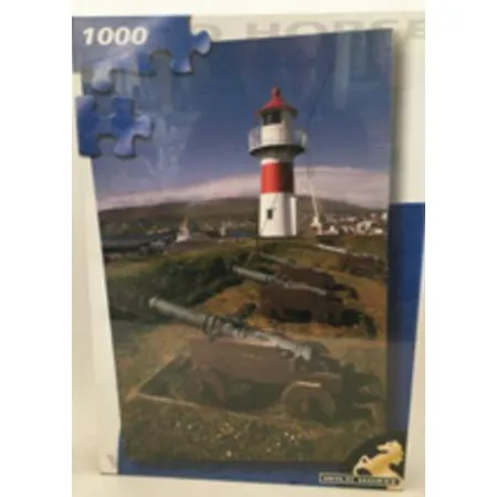 Wild Horse Puzzle Motiv Leuchtturm 1000 Teile