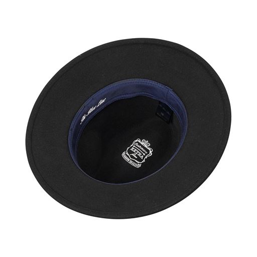 MJM Blue Line Brazil Wool/Cashmere Hat, Black, 56