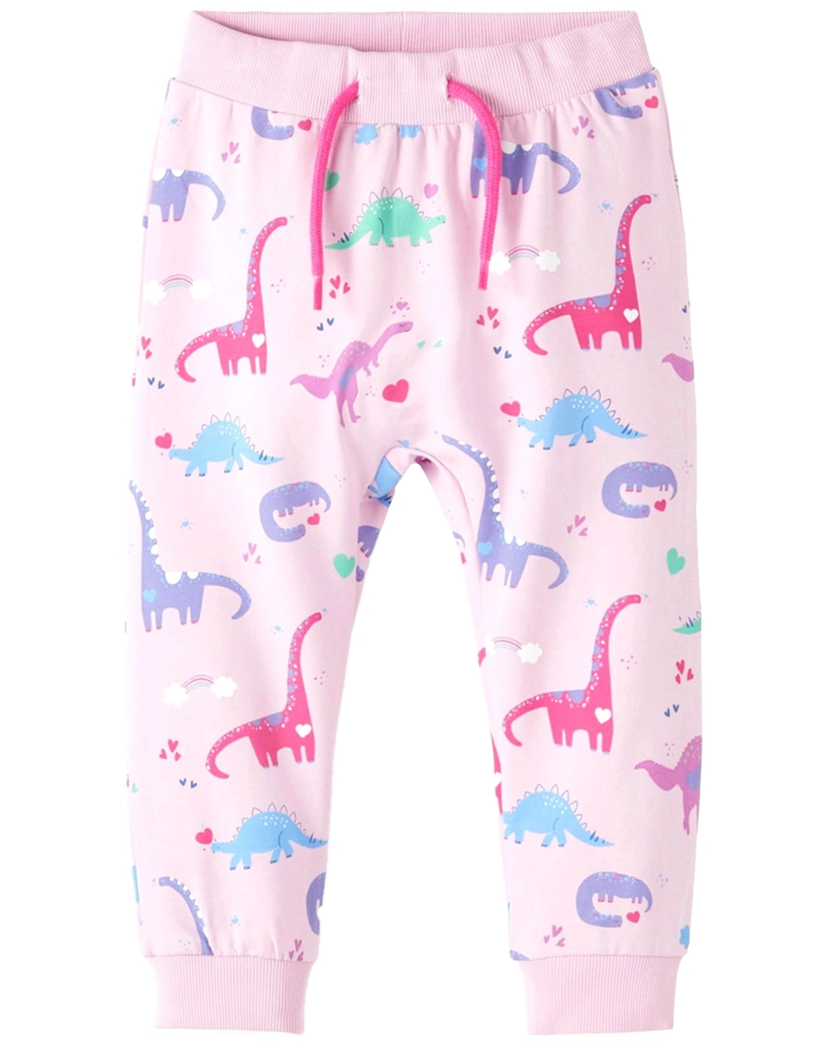 Sweathose NMFBELINA LOVELY DINOS in pink lavender