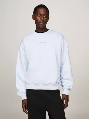Moletom Boxy Fleece com Logo Clássico