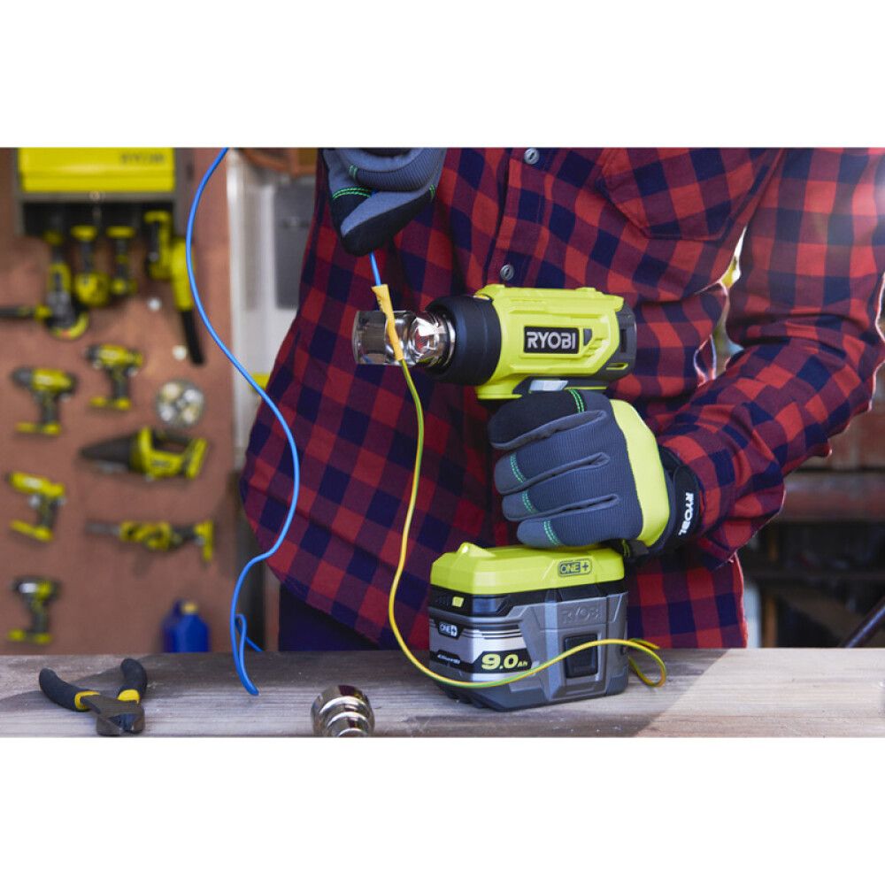 VARMLUFTPISTOL RYOBI 18V ONE+ R18HG-0 UTEN BATTERI
