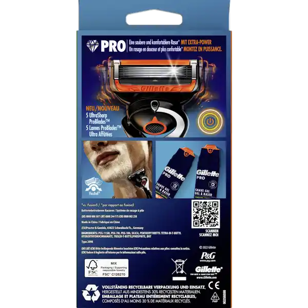 ProGlide Flexball Power Rasierer mit einer Klinge