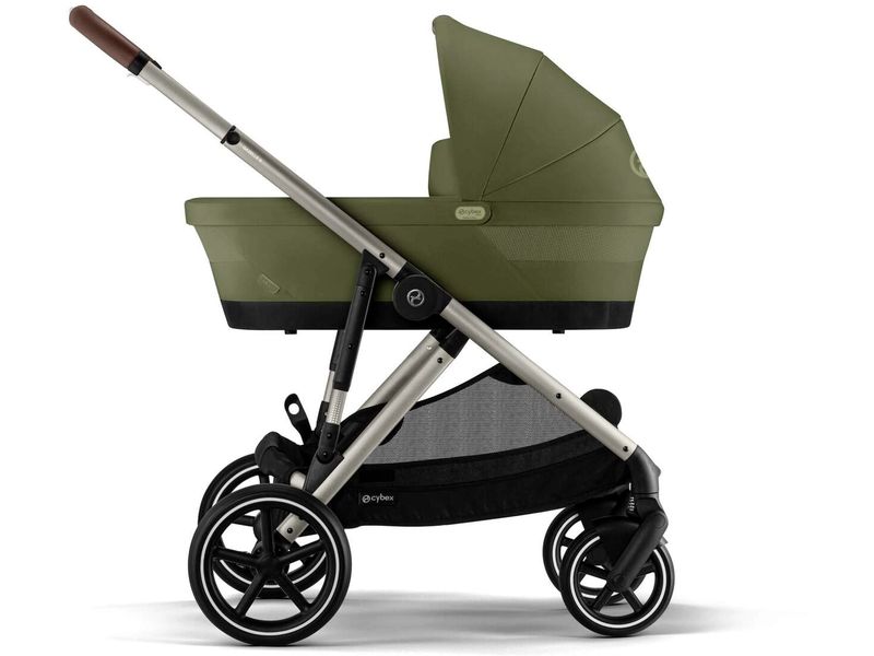 CYBEX Gold Kinderwagen Gazelle S Grün Kinderwagen mit 20 Kombinationen