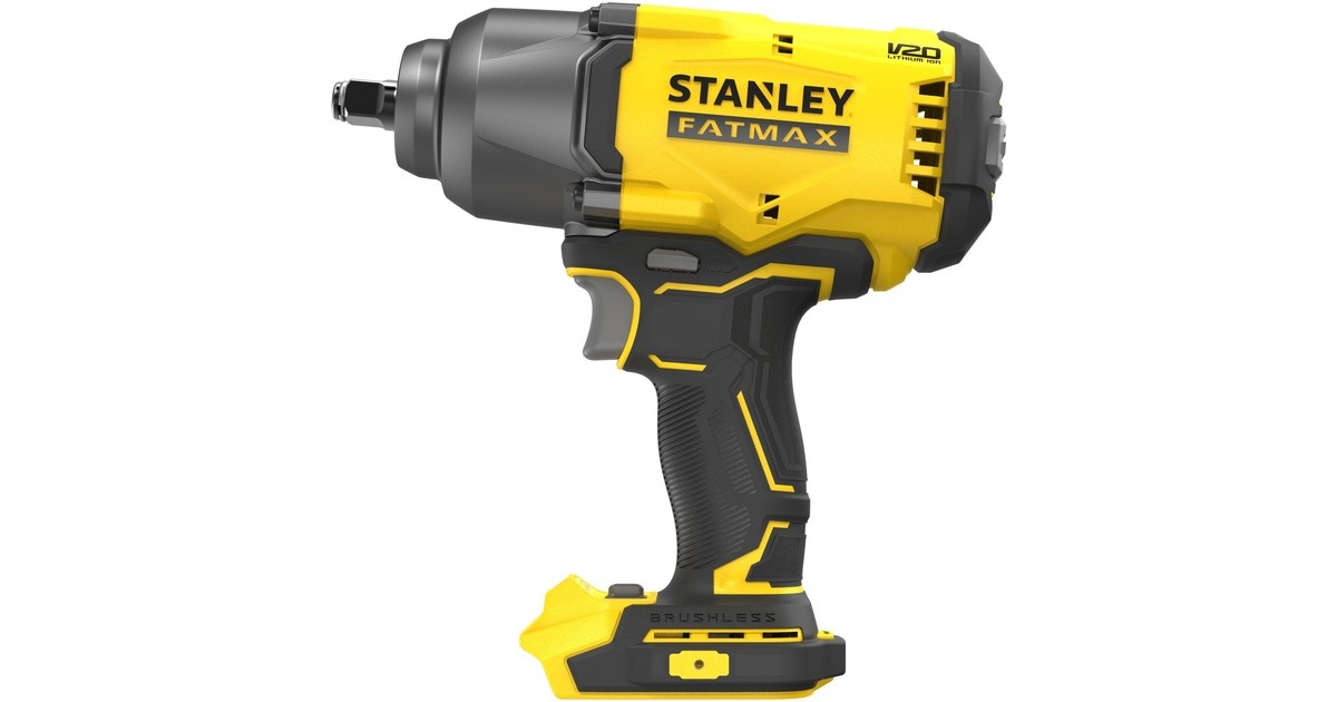 StanleyFATMAX 18V Brushless Slagmoersleutel SFMCF940B-XJ  (Geel/zwart, Zonder accu)