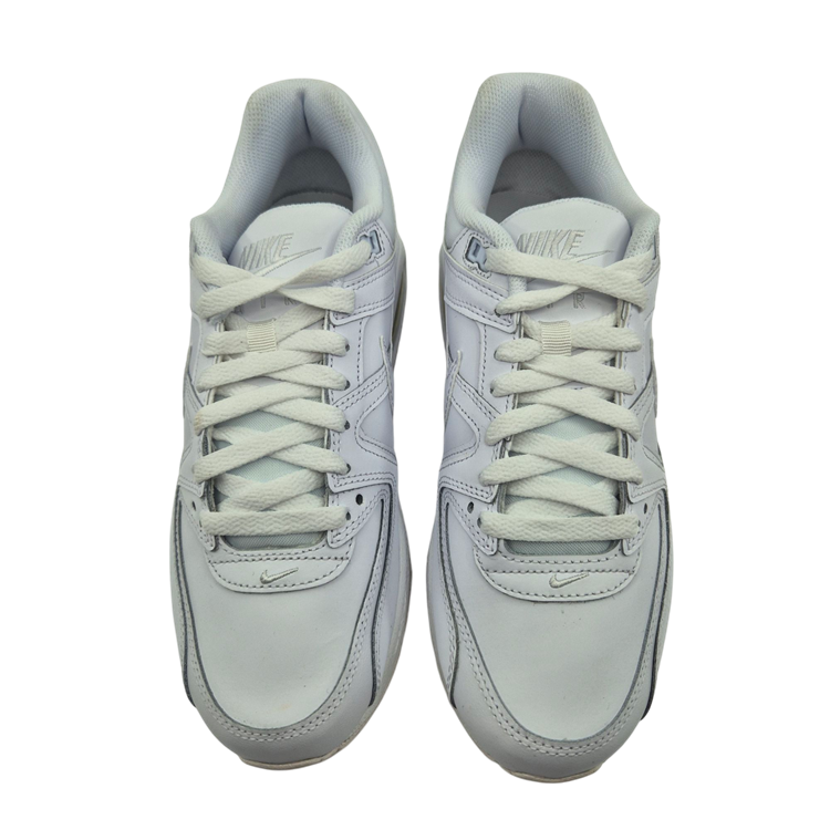 MEN'S NIKE AIR MAX COMMAND LEATHER WHITE-WHITE-METALLIC-SILVER