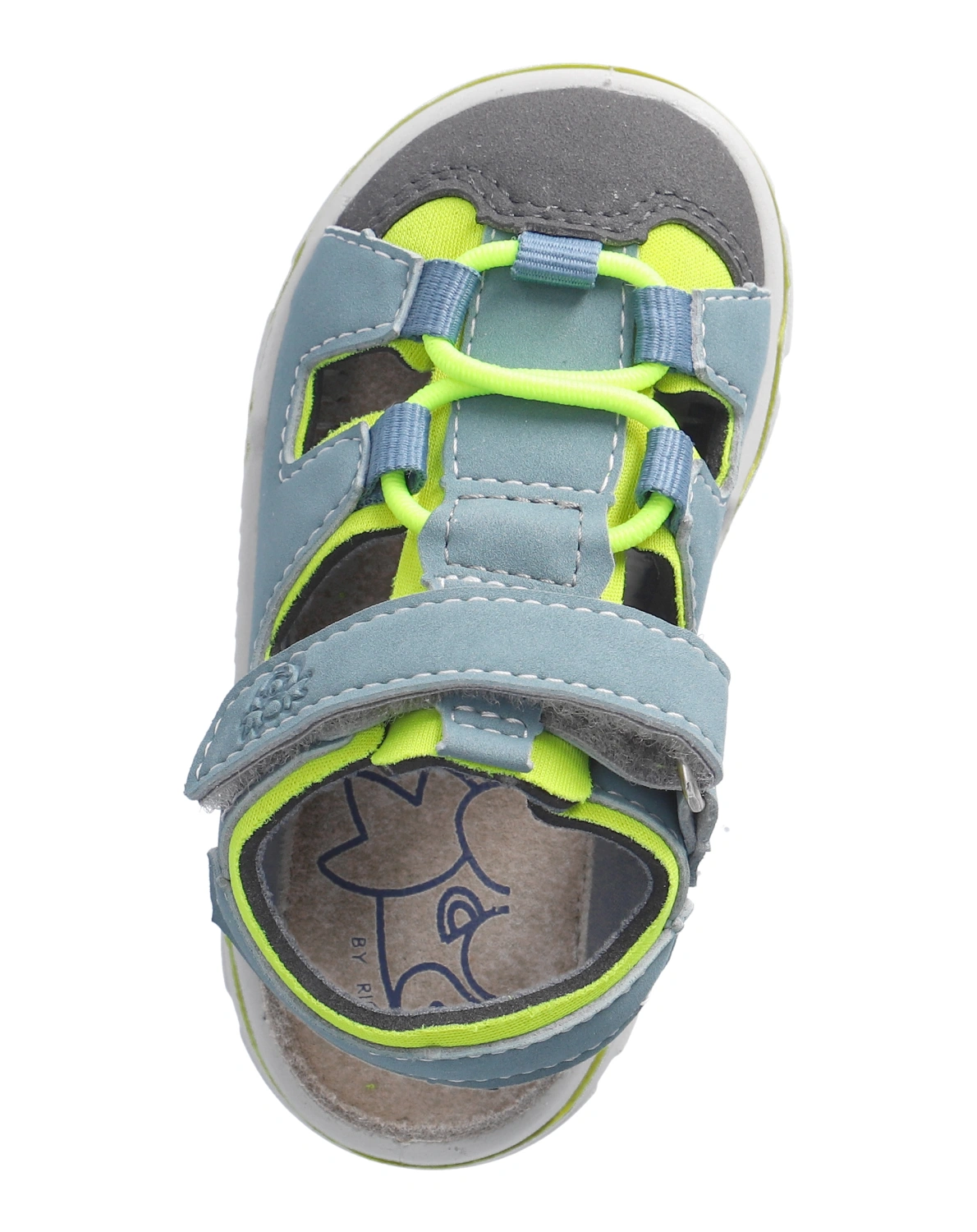 Klett-Sandalen GERY in arctic/neongelb