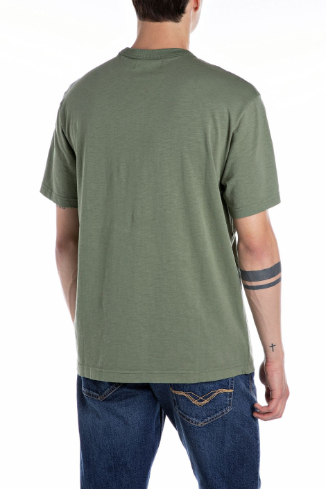 Replay groene heren t-shirt