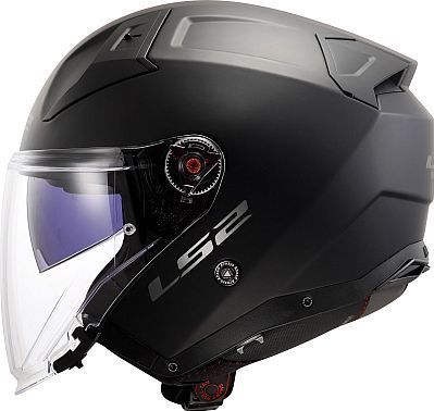 LS2 - Infinity II Solid OF603 - Helm - Mat Zwart - Polycarbonaat