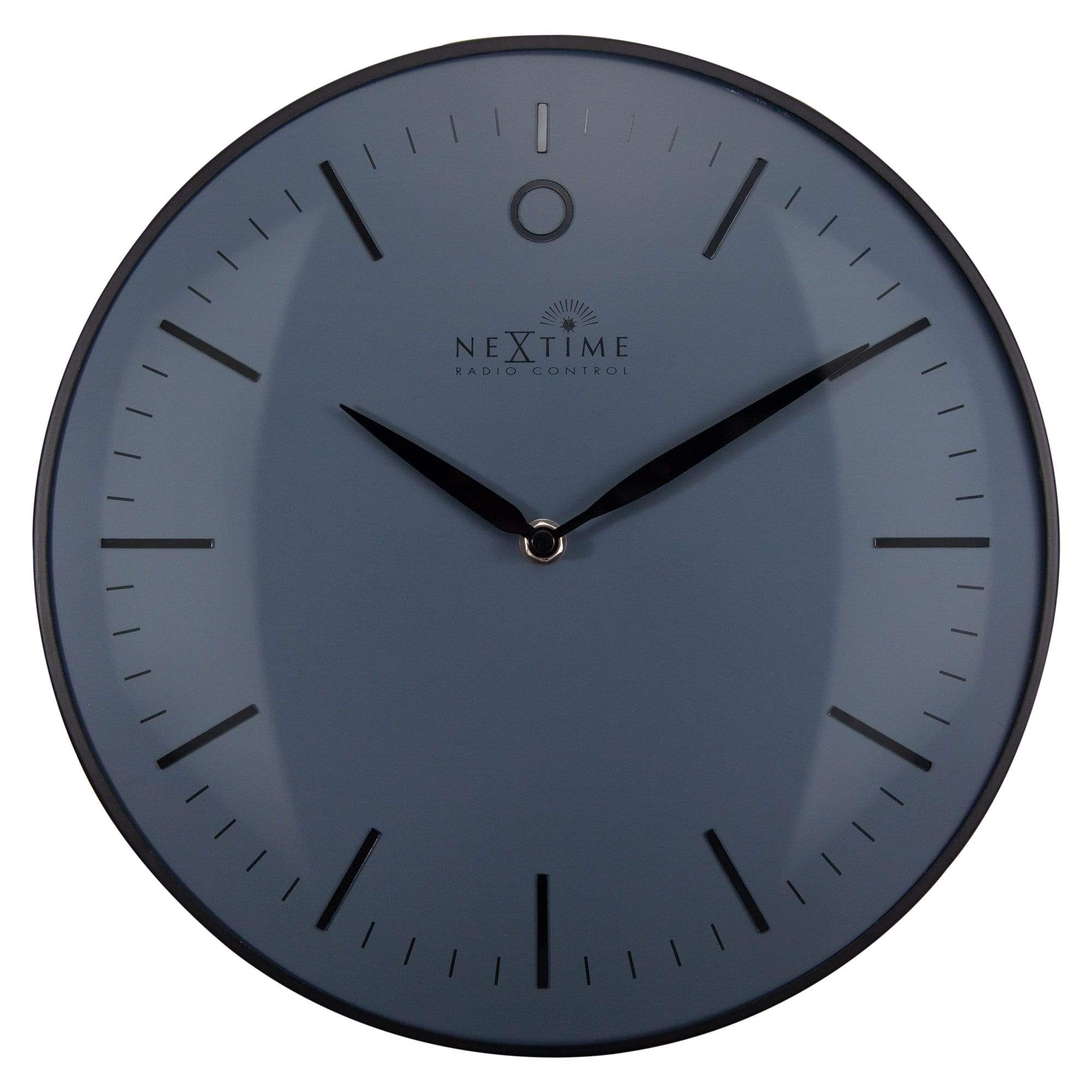 NeXtime - NeXtime - Design Wandklok - Radio controlled -  Zwart - 30cm