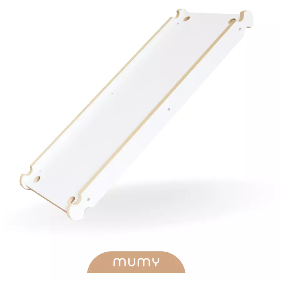 mumy™ Rampe 2-in-1 easySLIDE weiß  natur