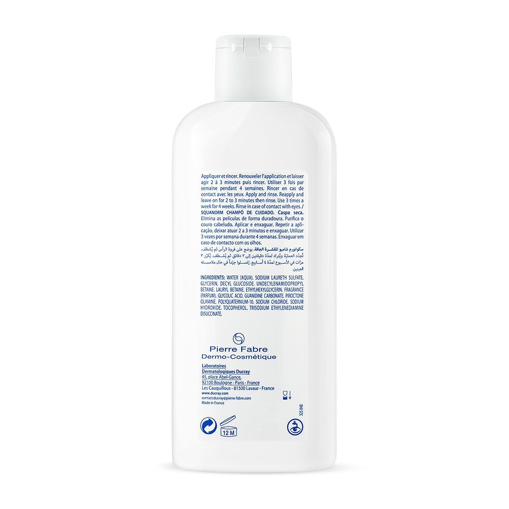 DUCRAY SQUANORM Anti-Schuppen Shampoo - Trockene Schuppen