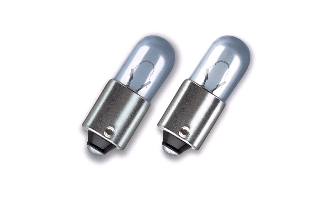 Pæresæt 2 stk. T4W BA9s 12V-4W OSRAM