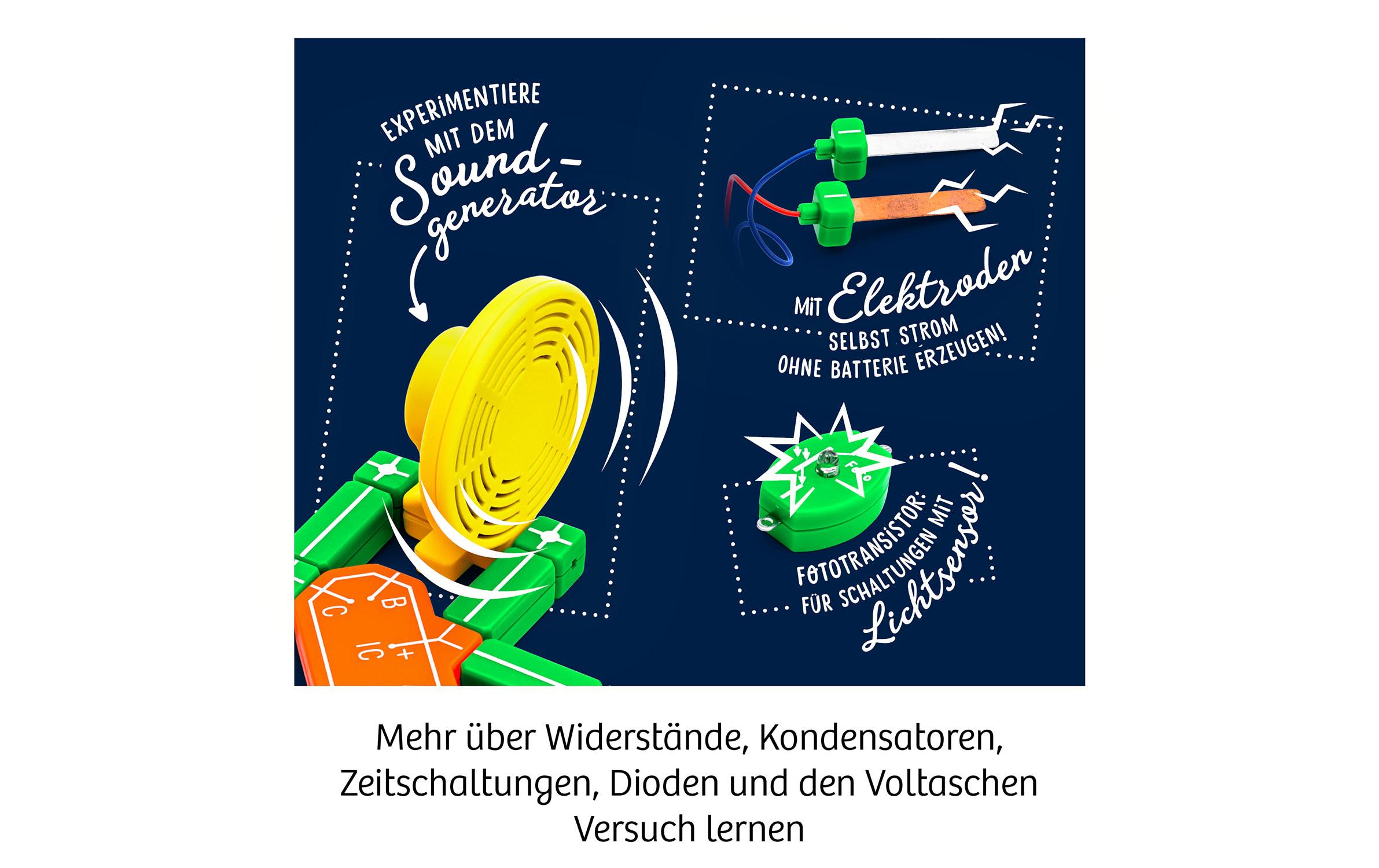 Experimentierkasten Der grosse Elektro-Workshop<br>Gleich- und Wechselstrom erforschen