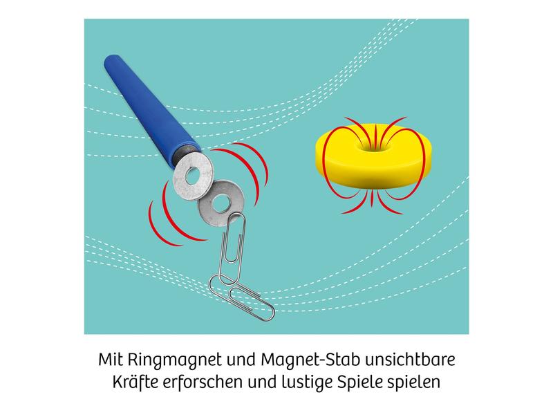 Kosmos Experimentierkasten Magnet-Spass Spiele mit unsichtbaren Kräften
