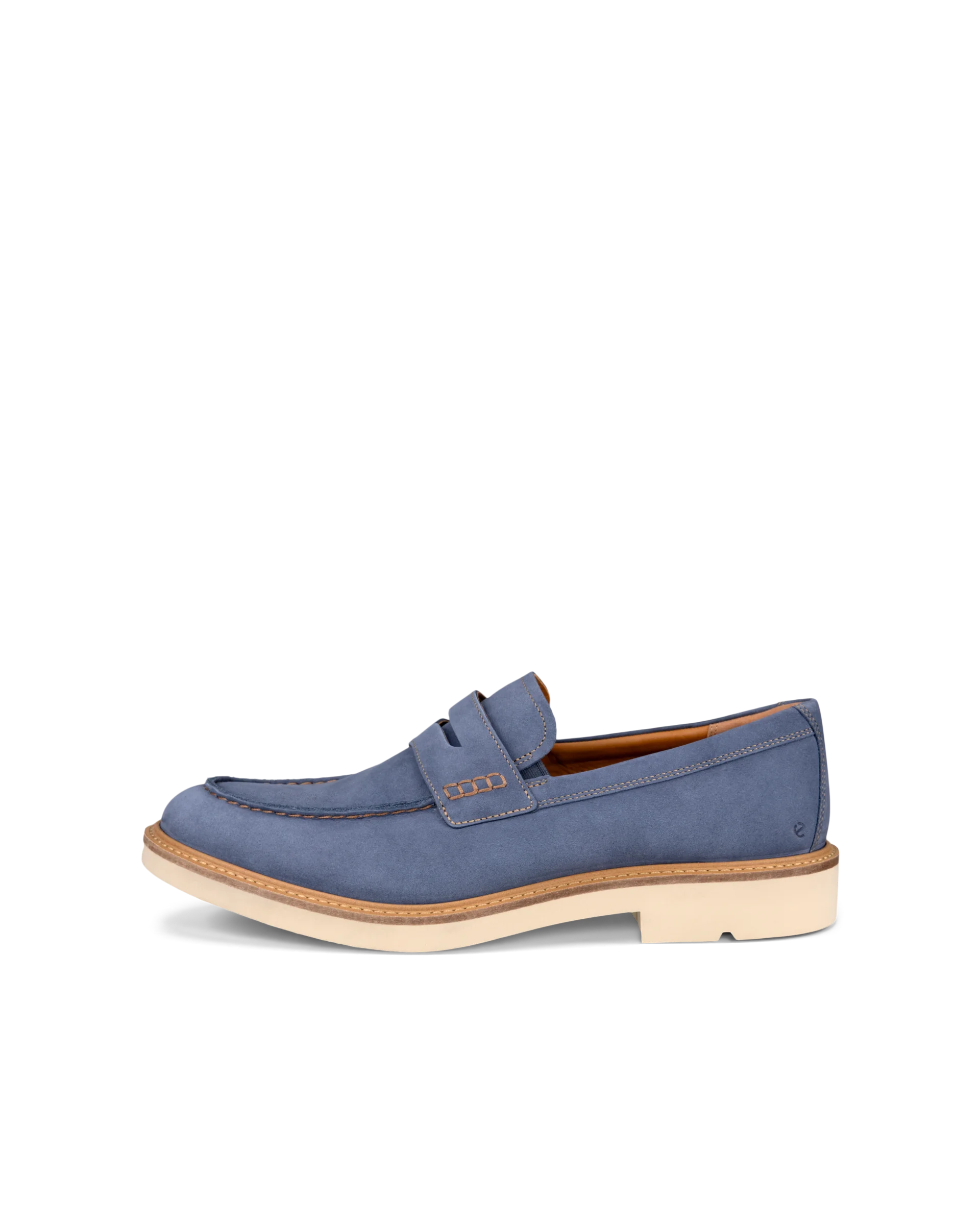 ECCO METROPOLE LONDON Herren Nubukleder Schuhe Blau