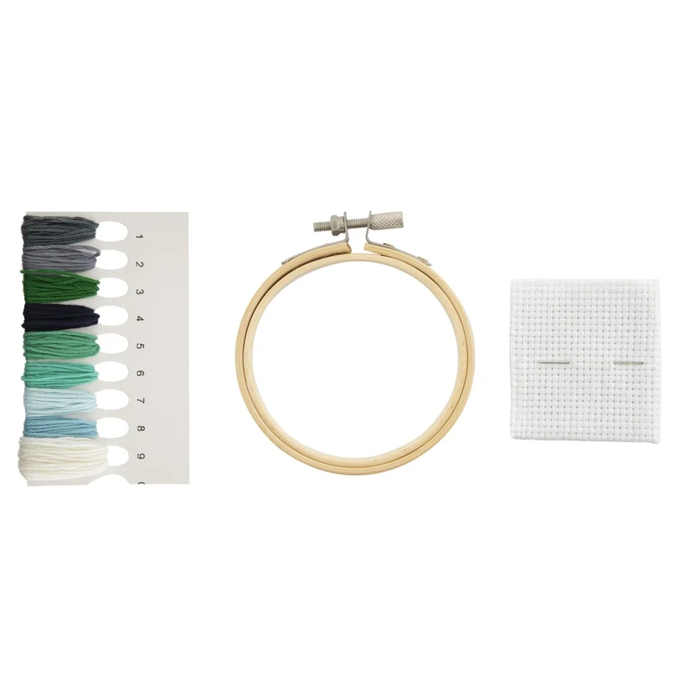 Craft ID - Mini broderikit - bil