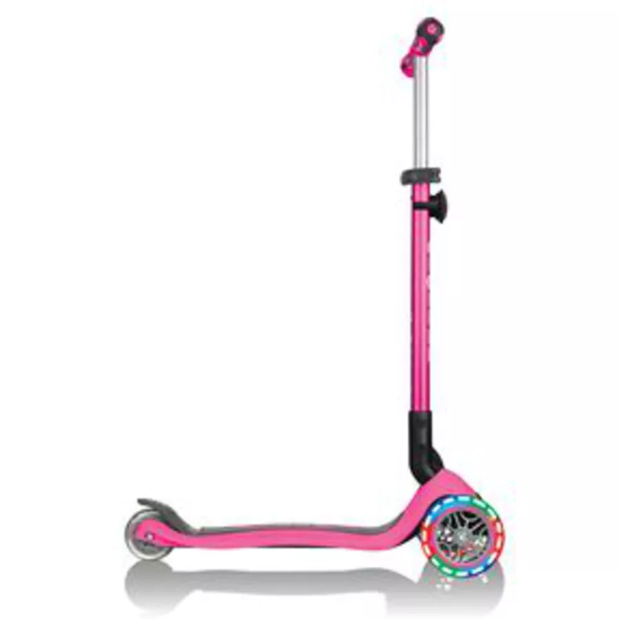 GLOBBER GO-UP DELUXE LIGHTS pink, mit Leuchtrollen